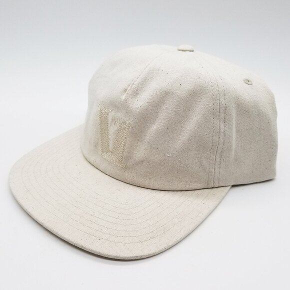 NEW Vuori V1 Embroidery Hat Natural Snapback Dad Hat Unisex Natural Hemp Organic - Picture 6 of 15